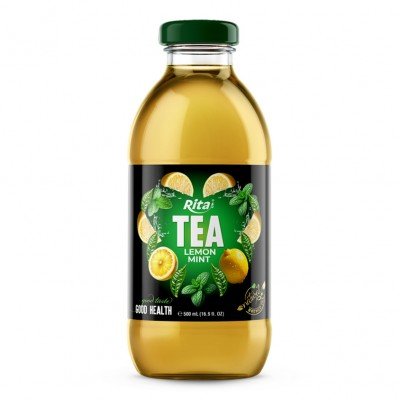 Tea drink 500ml glass bottle 04