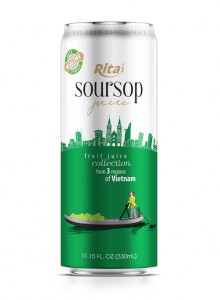 OEM Fruit 3 regions Collection soursop juice 320ml