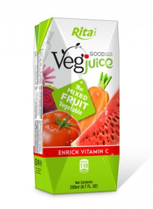 Vegetable mixed fruit juice