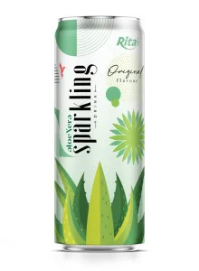 premium quality aloe vera juice sparkling original flavor drink