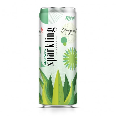 aloe vera juice sparkling original flavor drink