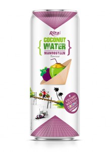 OEM cheap price coconut water with mangosteen flavour 330ml