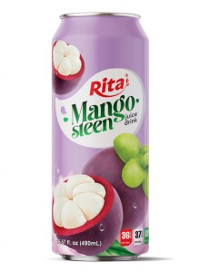 Supplier 490ml Can Mangosteen Juice Drink