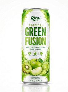 GREEN FUSION Tropical Fruit Blend Drink GREEN FUSION Tropical Fruit Blend Drink