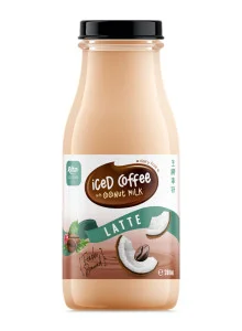 Rita Iced Coffee with Coconut Milk Latte Flavor 280ml Glass Bottle