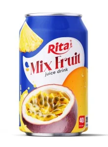 Mixed Fruit Juice 330ml Short Can