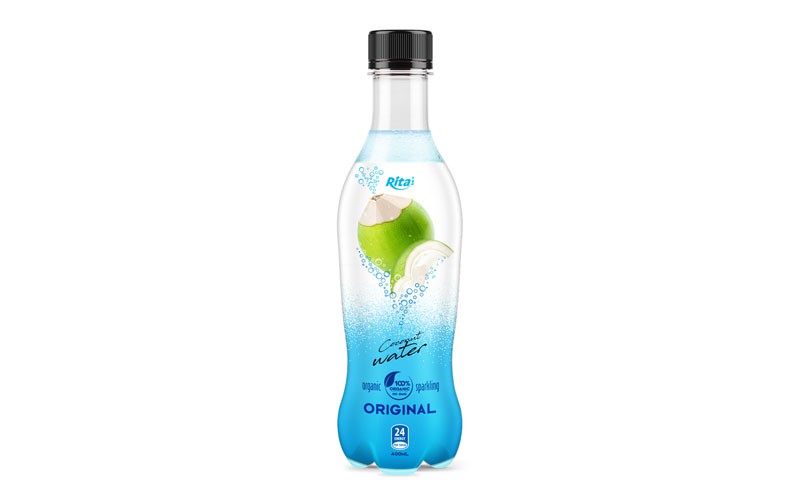 pet bottle 400ml spakling Coconut water  original web