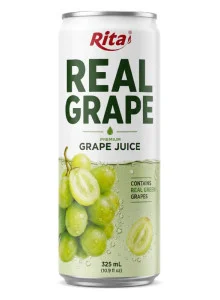 Premium Real Grape Juice 10.9 fl oz – Contains Real Green Grapes Premium Real Grape Juice 10.9 fl oz – Contains Real Green Grapes