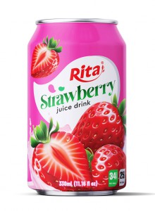 real fruit juice 11.16 fl oz Strawberry juice drink