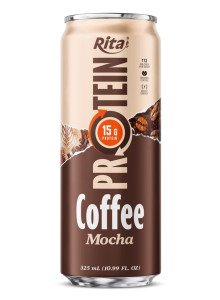 Rita Protein Coffee 15g – Ready-to-Drink High Protein Coffee Mocha 325ml Can Rita Protein Coffee 15g – Ready-to-Drink High Protein Coffee Mocha 325ml Can