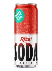 Sparkling Apple Soda Water Drink 320ml Can