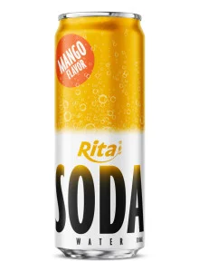 Sparkling Mango Soda Water Drink 320ml Can