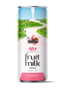 Best natural Strawberry milk drink 