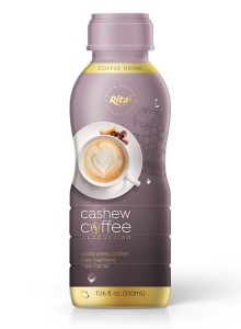 wholesale beverage Cashew Coffee 330ml in  PP Bottle