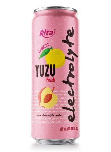 Yuzu Peach Electrolyte Water Drink 325ml Low Sugar Hydration Beverage Yuzu Peach Electrolyte Water Drink 325ml Low Sugar Hydration Beverage